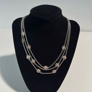 Silver/gold necklace